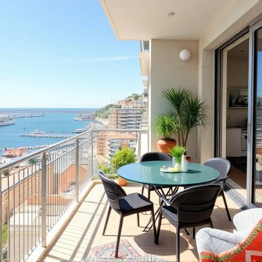 Apartamento con vistas al mar en Barceloneta, Barcelona.